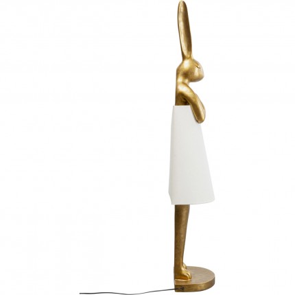 Floor Lamp Animal rabbit 150cm gold Kare Design