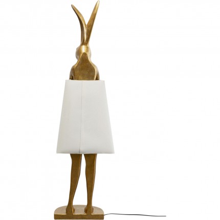 Floor Lamp Animal rabbit 150cm gold Kare Design