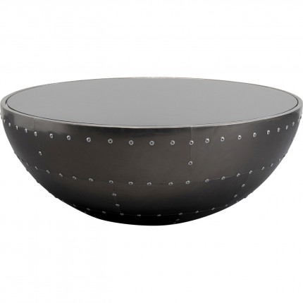 Coffee Table Lounge 83cm gun metal Kare Design