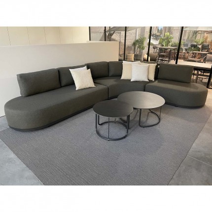 Lagos anthracite grey garden furniture set Gescova