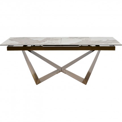 Extension Table Connesso 260x90cm white Kare Design