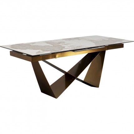 Extension Table Connesso 260x90cm white Kare Design