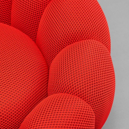 Swivel Armchair Peppo Bloom red Kare Design