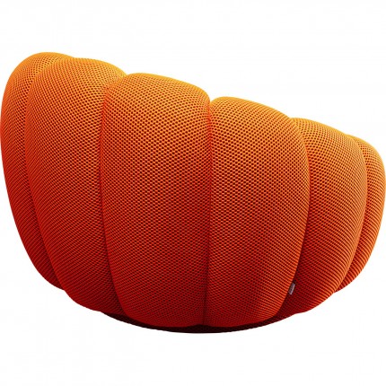 Swivel Armchair Peppo Bloom orange Kare Design