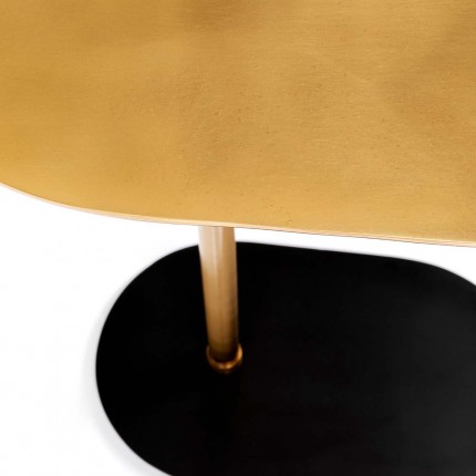 Side Table Slide black and gold Kare Design