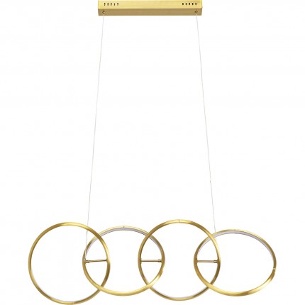 Pendant Lamp Galaxy LED 155cm gold Kare Design