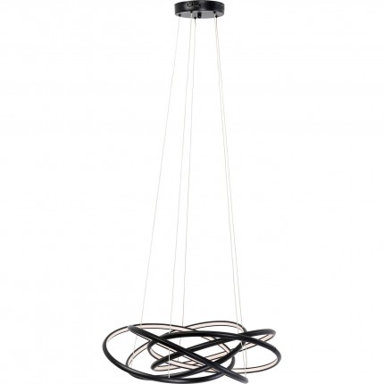 Pendant Lamp Saturn LED black Kare Design