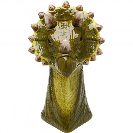 Vase dinosaur green 33cm Kare Design