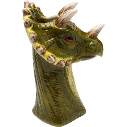 Vase dinosaur green 33cm Kare Design