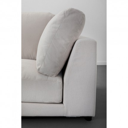 Corner seat left sofa Palermo cream Kare Design