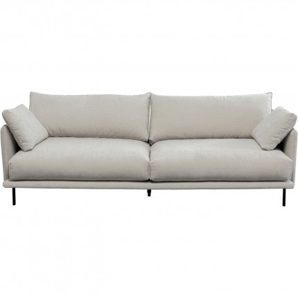 Sofa Edna 3-Seater cream Kare Design