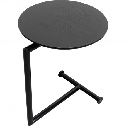 Side Table Easy Living wood black Kare Design