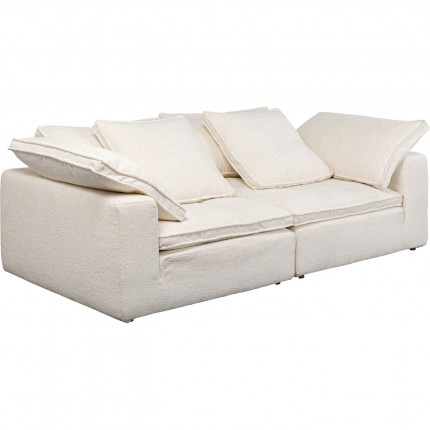 Sofa Carole 3-Seater cream Kare Design