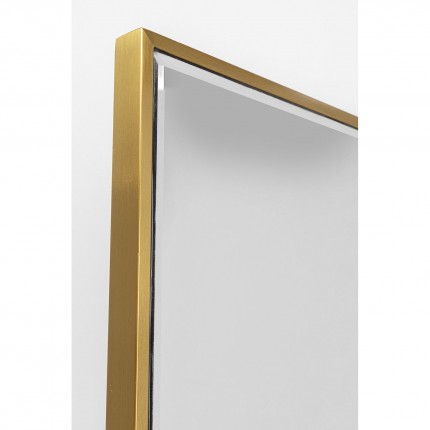 Miroir sur pied Hulda 180x46cm doré et blanc Kare Design