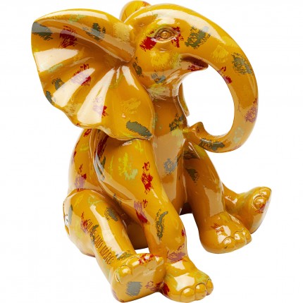 Déco éléphant jaune Kare Design