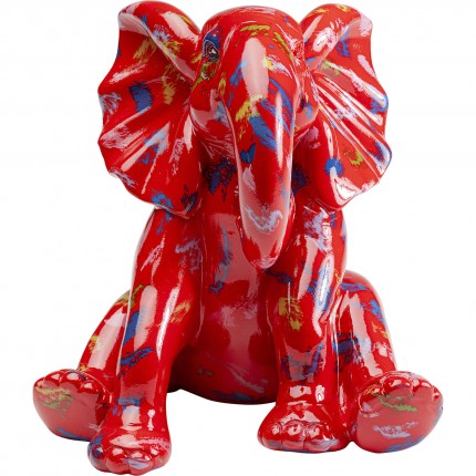 Deco elephant red Kare Design