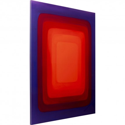 Canvas Picture Tendency 120x160cm red Kare Design