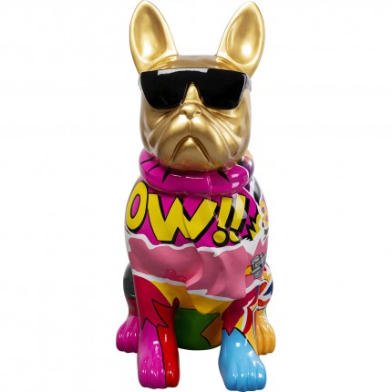 Deco gold bulldog graffiti sunglasses XL 152cm Kare Design