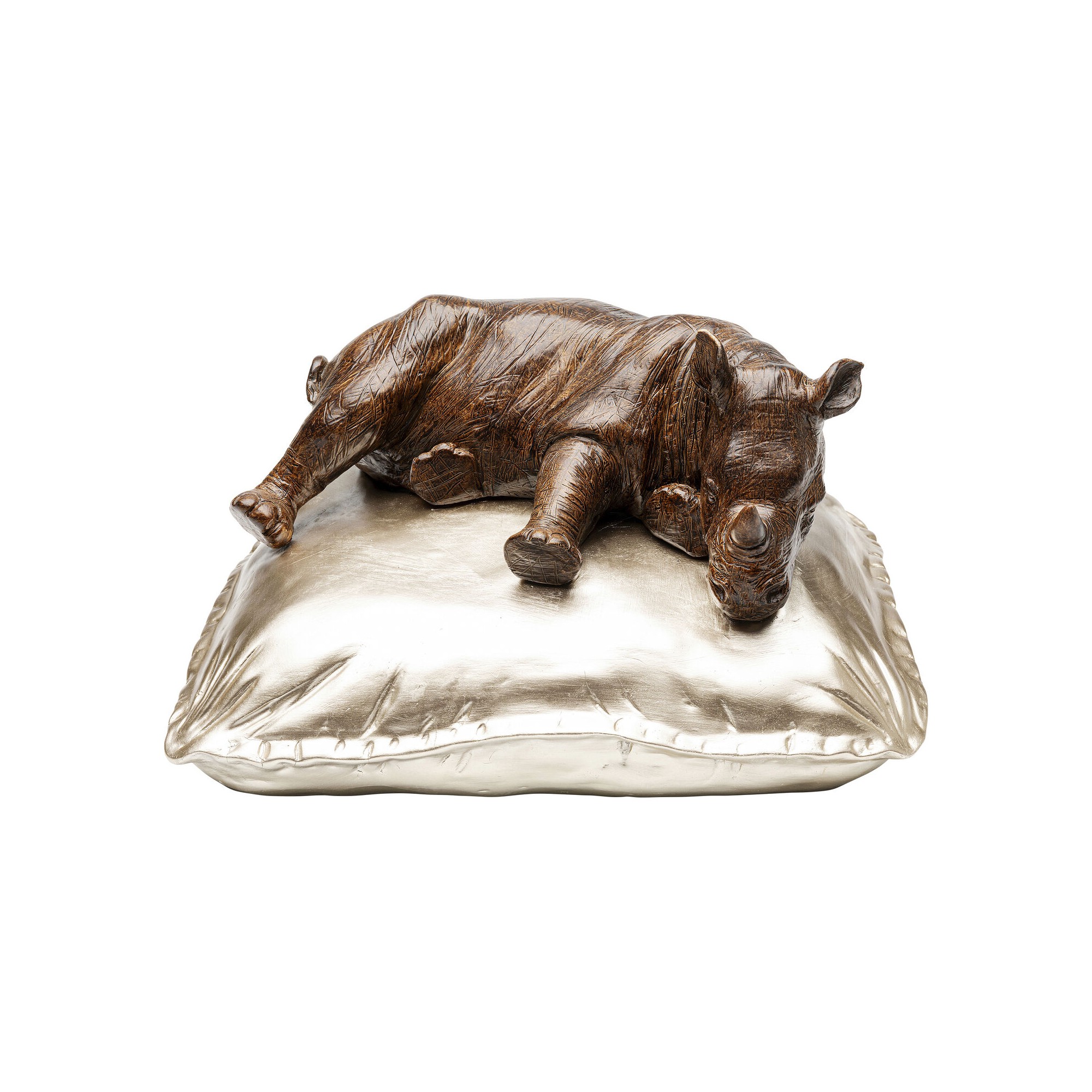 Figurine décorative Sleeping Rhino 37cm