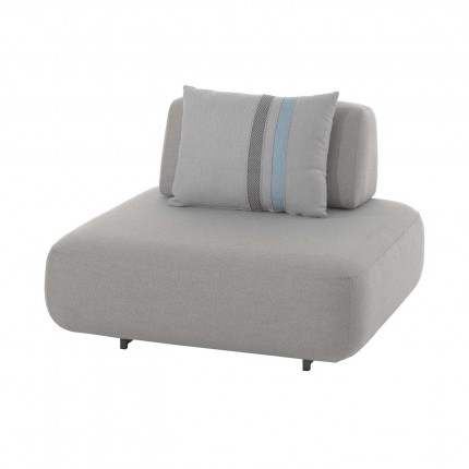 Fiori grey garden armchair Gescova