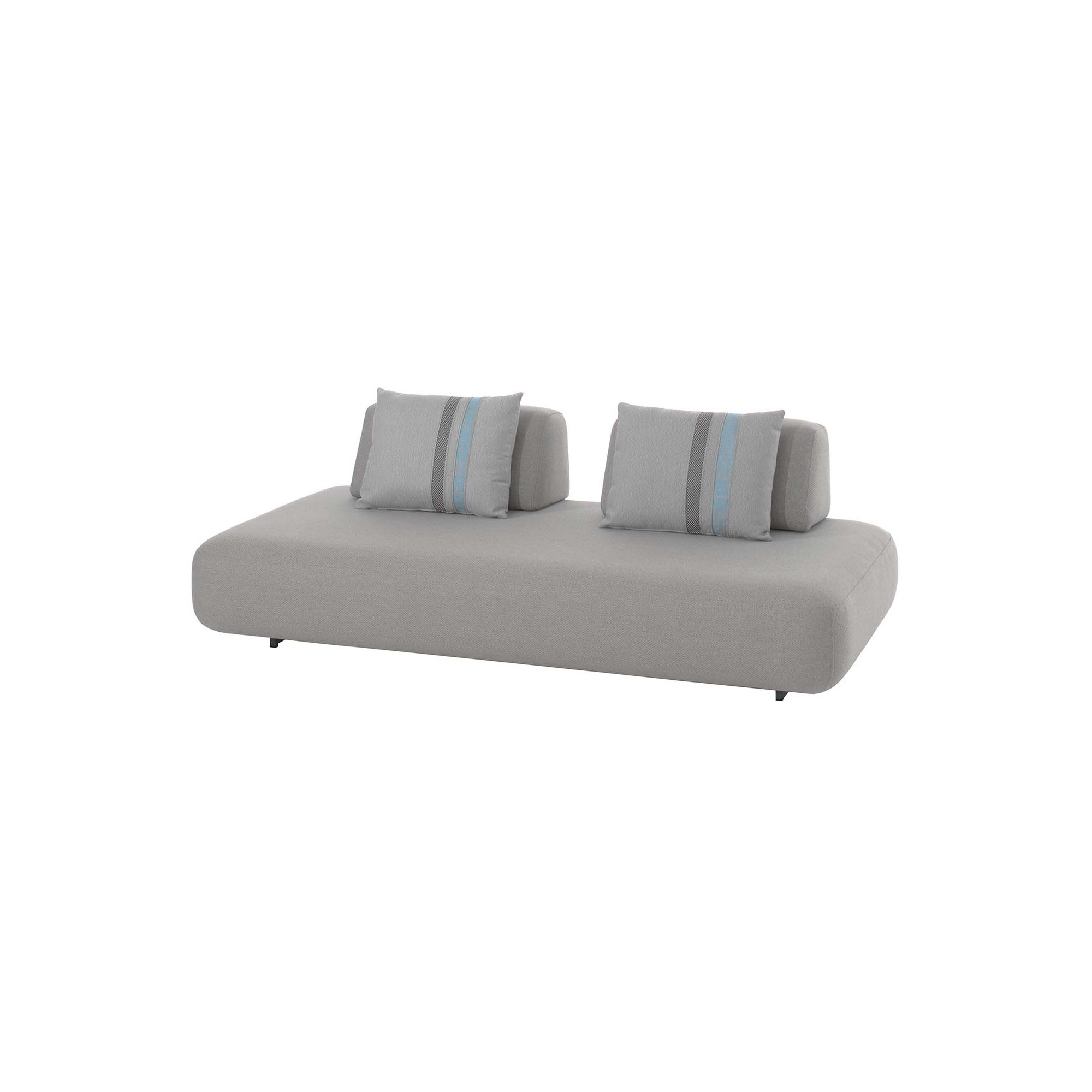 2-seater sofa Fiora grey Gescova