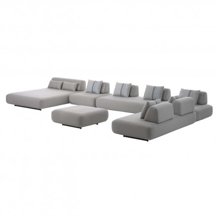 2-seater sofa Fiora grey Gescova