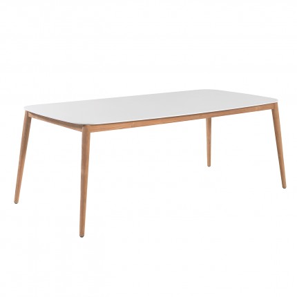 copy of Helsinki garden table 213x100cm black Gescova