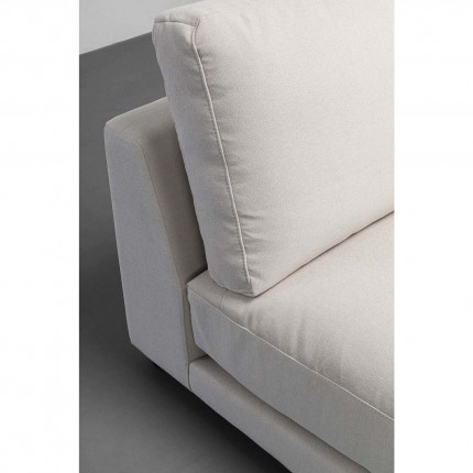 Assise droite d'angle canapé Palermo crème Kare Design