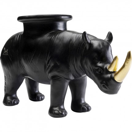 Candle Holder rhino black Kare Design