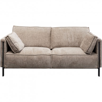 Sofa Victor 2-seater beige Kare Design