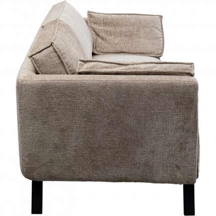 Sofa Victor 2-seater beige Kare Design