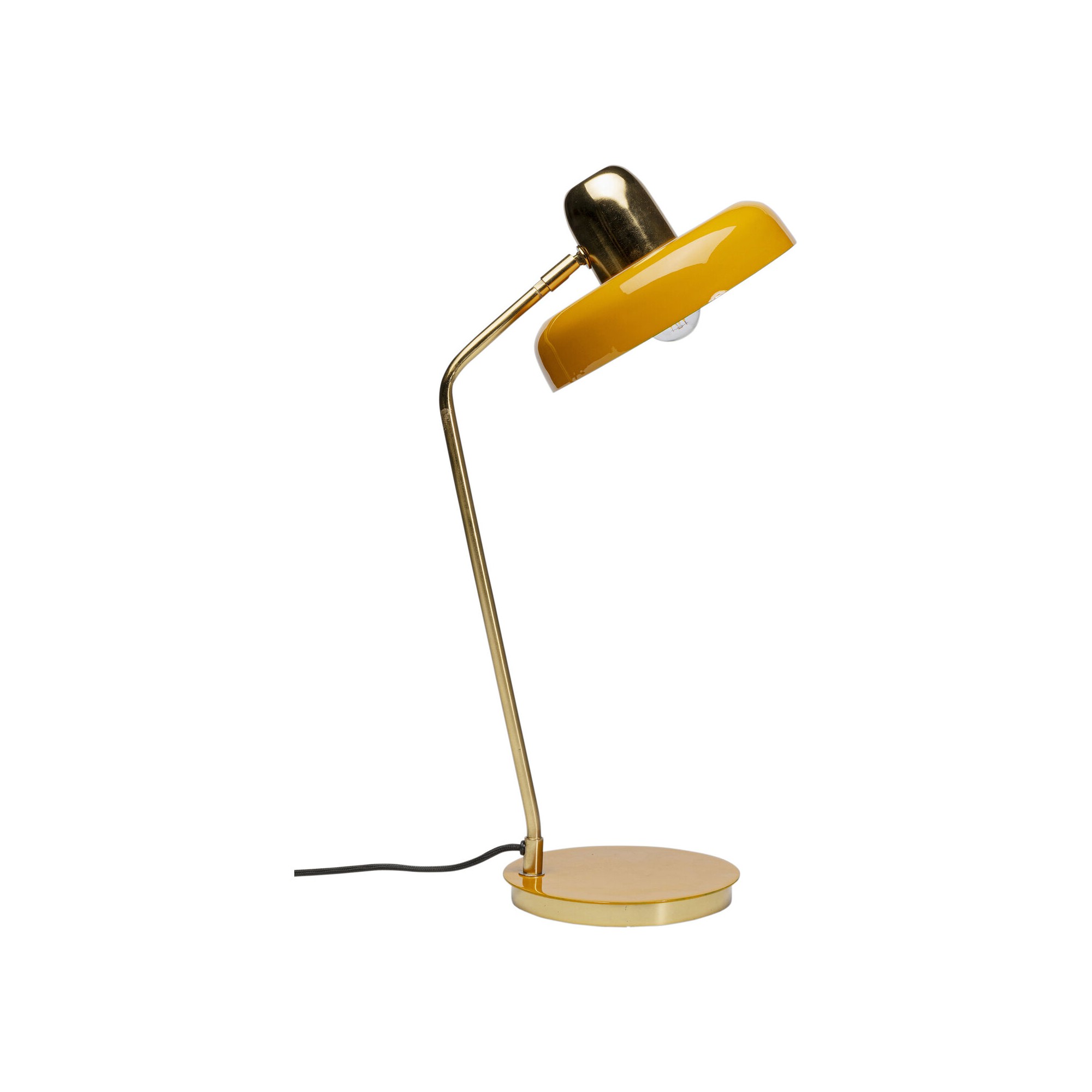 Lampe à poser Demi Jaune 56cm