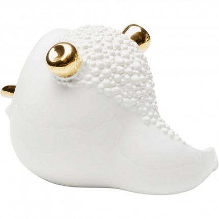 Deco Animal tadpole white and gold Kare Design