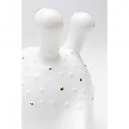 Déco Animal limace blanche et dorée Kare Design