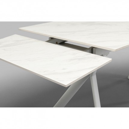 Extension Table Xenia 200x80cm white Kare Design