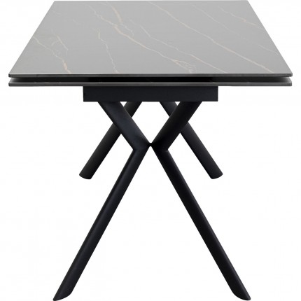 Extension Table Xenia 200x80cm black Kare Design