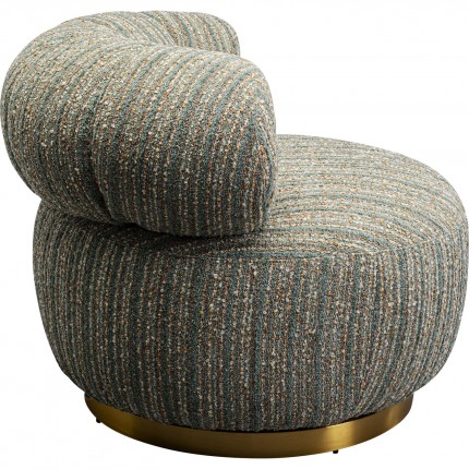 Swivel Armchair Couture green Kare Design