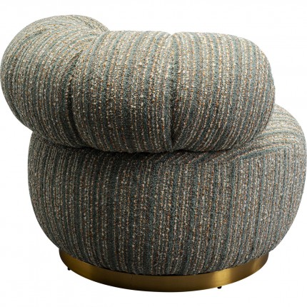 Swivel Armchair Couture green Kare Design