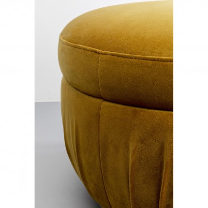 Stool Nube velvet yellow Kare Design