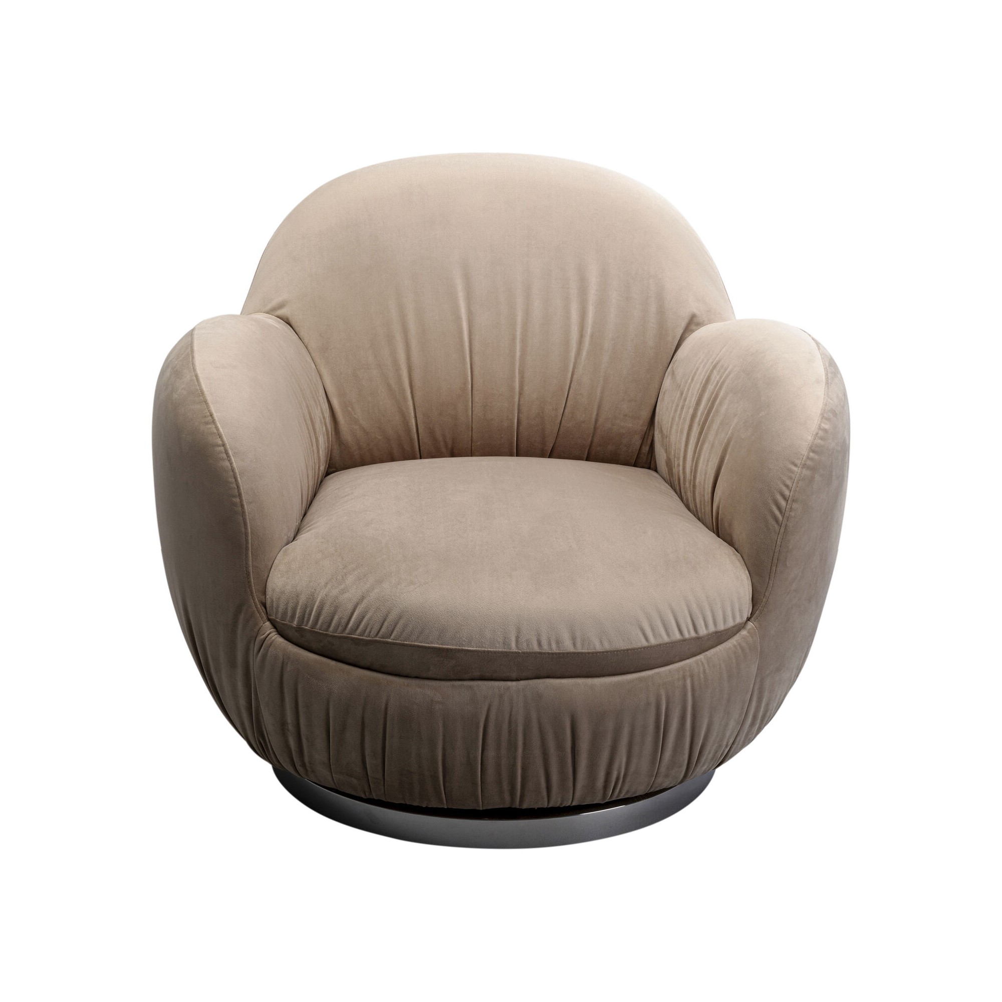 Fauteuil pivotant Nube gris