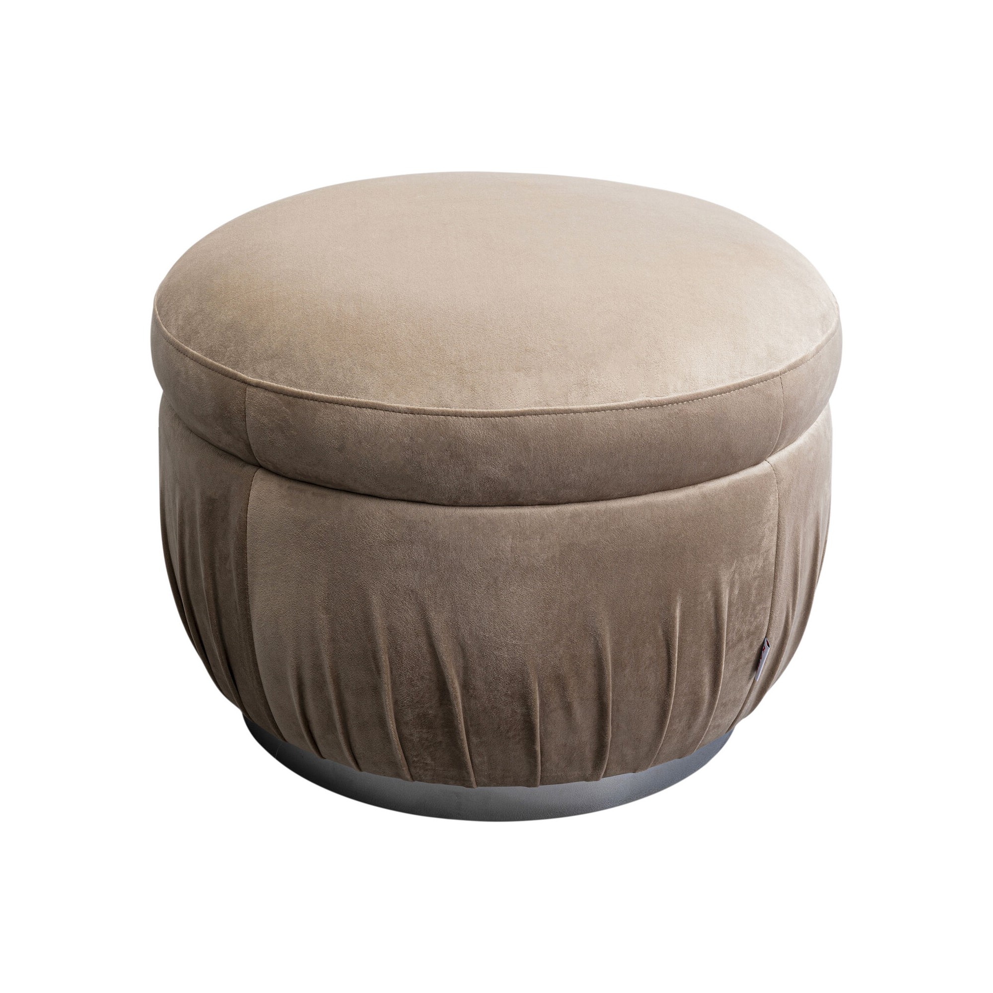 Pouf Nube gris Ø56cm