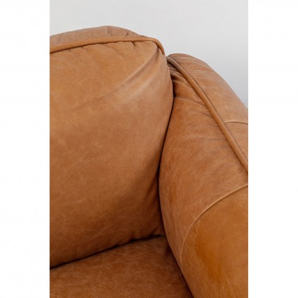 Sofa Calgary 3-Seater light brown Kare Design