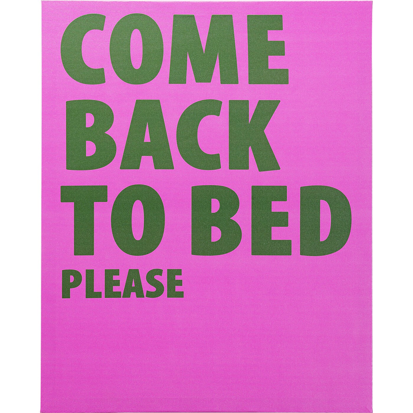 Kare Design Tableau Come Back To Bed 40x50cm