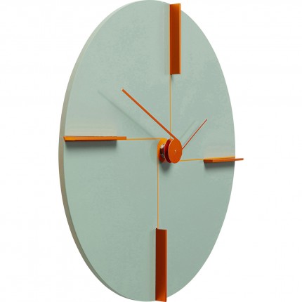 Horloge murale Felice 30cm verte Kare Design