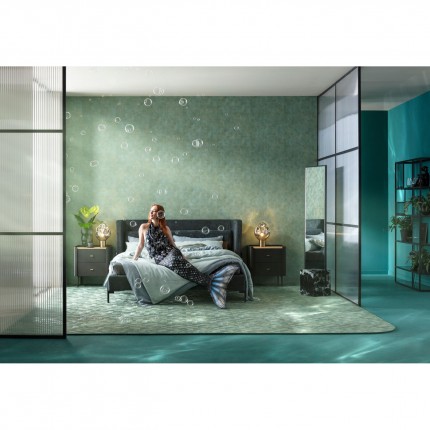 Floor Mirror Hulda 180x46cm black Kare Design