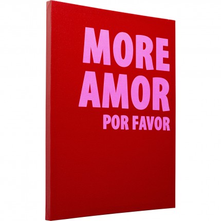 Tableau More Amor 40x50cm Kare Design