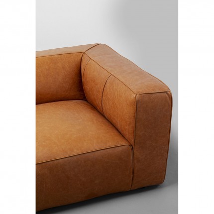 Sofa Cubetto 3-Seater light brown Kare Design