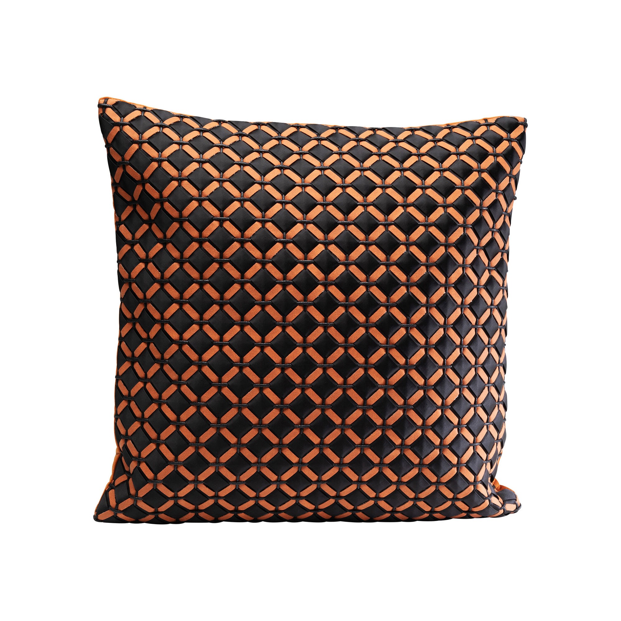 Coussin Mina orange 45x45cm