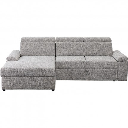 Sofa Bed Serena left grey Kare Design