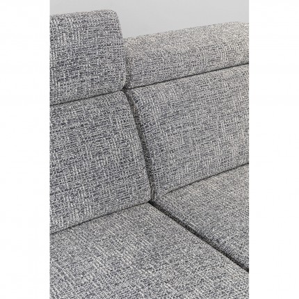 Sofa Bed Serena left grey Kare Design